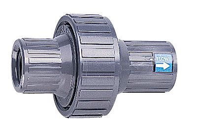 PVC Check Valve 1 4 NPT F connections from Cole-Parmer