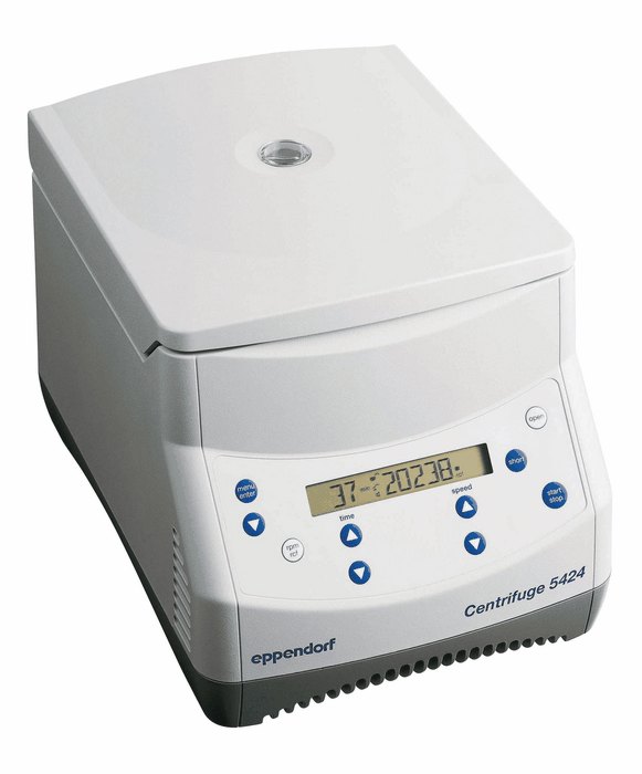 Eppendorf 5424 Ventilated Microcentrifuge with 24 tube rotor 120V 50 60