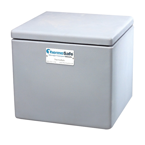Dry Ice Storage Chest tabletop polyethylene 50 lb capacity from ColeParmer
