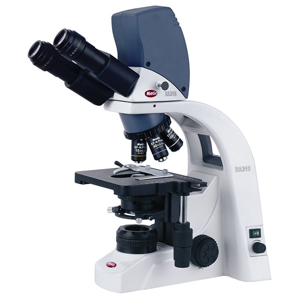 Motic Compound Microscope with Digital Camera Koehler illumination from