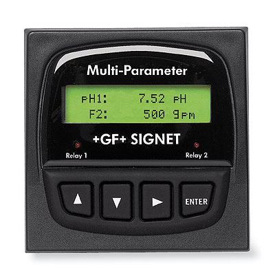 GF Signet Multiparameter Controller Base Unit with Back lit LCD from