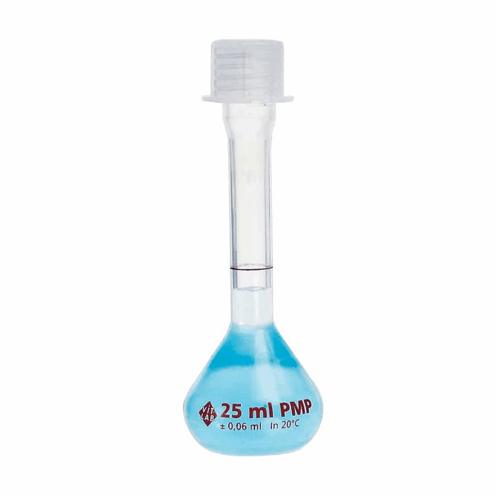 Cole Parmer Class B Transparent PMP Volumetric Flask 25 ML 1 Pk From ...