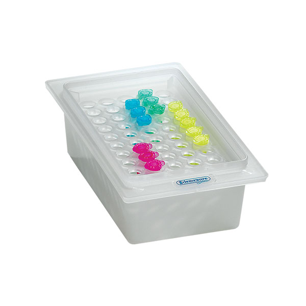 Microcentrifuge Tube Rack holds 50 X 1 5 mL Tubes from ColeParmer