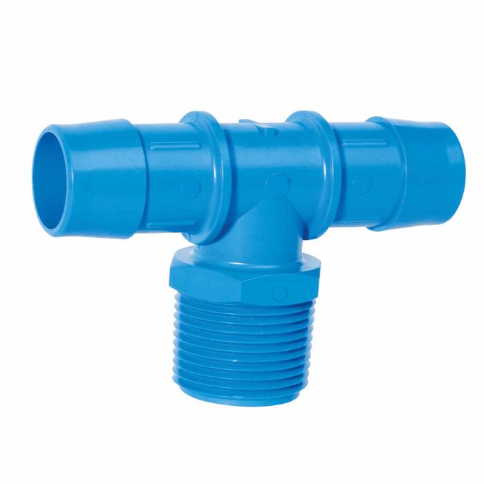 Barbed fitting branch Tee connector 1 8 x 1 4 Tube ID PP from ColeParmer