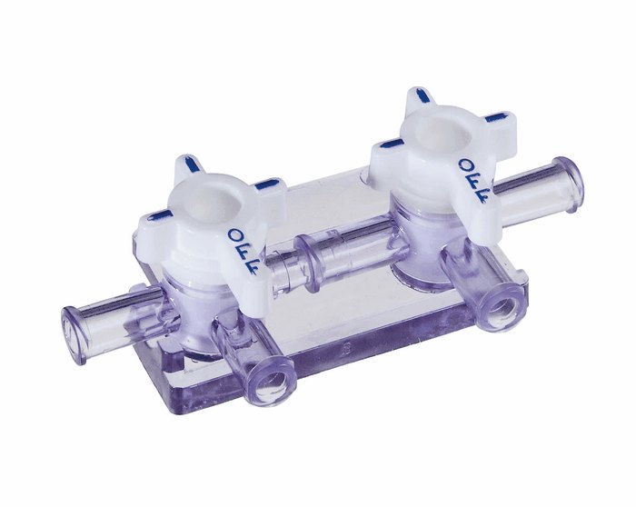 Manifolds with luer locks 2 ports 180 rotation 10 pack Non sterile