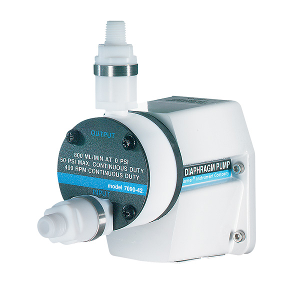 PTFE diaphragm pump head 80 to 800 mL min from ColeParmer