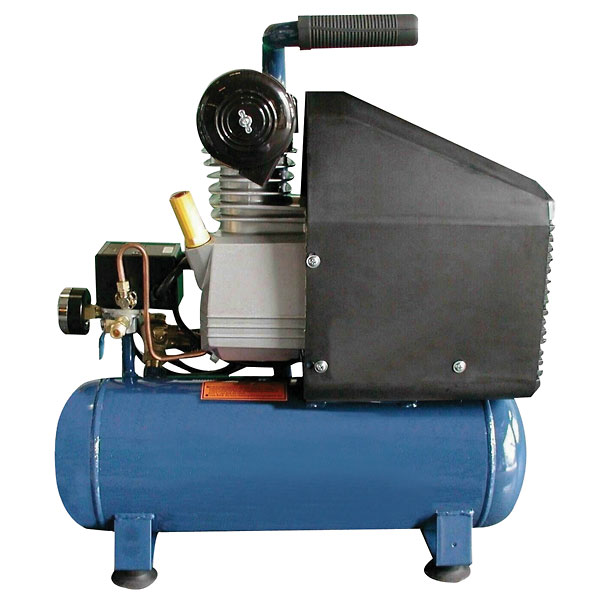 Direct Drive Air Compressor 3 6 cfm 3 gal Hotdog Tank 115V from ColeParmer
