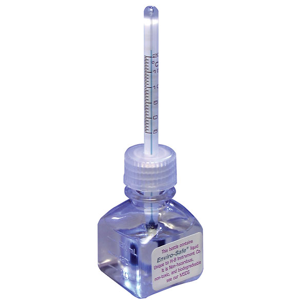 H B FRIO Temp Incubator Bottle Thermometer 10 45C from ColeParmer