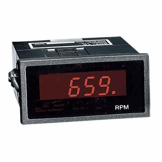 Monarch ACT1B Series Digital Panel Mount Tachometer 100 240 VAC 1 pulse