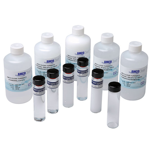 Turbidity Standards Kit for Hach 2100P meters 0 20 100 800 NTU from