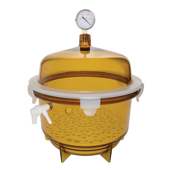 Scienceware Lab Companion UV Blocking Round Vacuum Desiccator 20L from