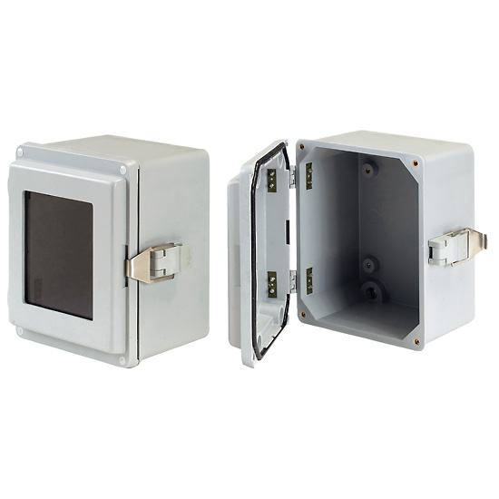 Hoffman A1066JFGQRR Type 4X Enclosure fiberglass quick release latch