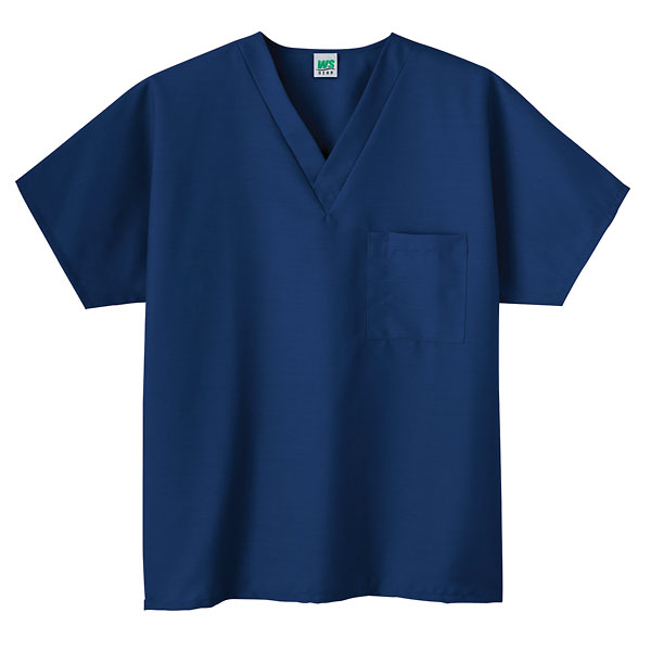 META Scrubs Top Navy Blue color Medium from ColeParmer