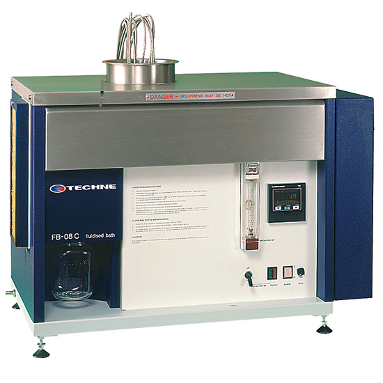 Techne FB 08 Precision Fluidized Sand Bath with Alumina 230V 50 60Hz