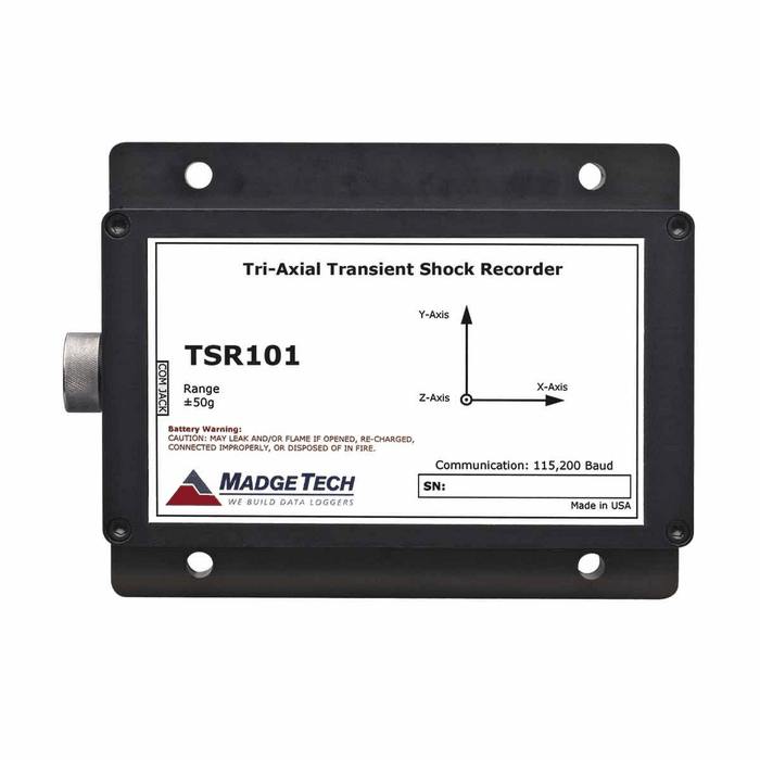 Tri axial Transient Shock Recorder with range of 5 to 5g from ColeParmer