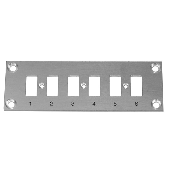 Digi Sense Thermocouple Mounting Panel Horizontal Mini Connectors 6