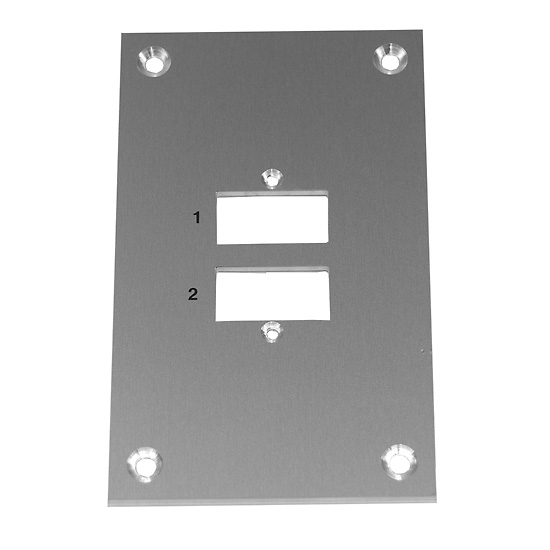Digi Sense Thermocouple Mounting Panel Vertical Standard Connectors 2 Circuits from ColeParmer