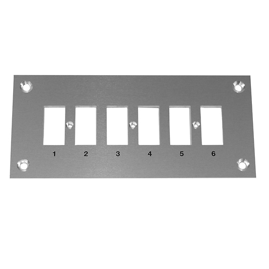 Digi Sense Thermocouple Mounting Panel Horizontal Standard Connectors 6