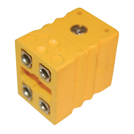 Digi Sense Dual Thermocouple Connector Standard Female Type K 5 Pk from ColeParmer