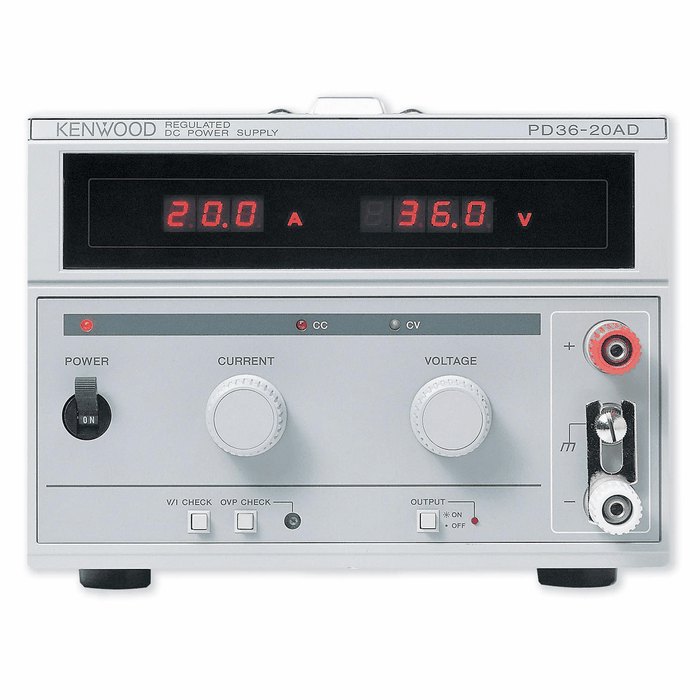 PD36 20AD DC Power Supply 36V 20A Regulated W Digital Display from Cole