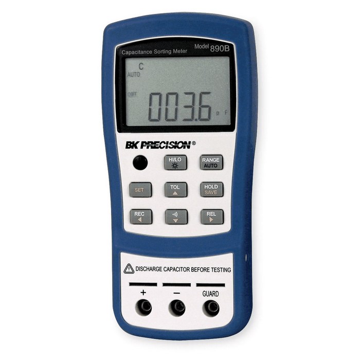 B K Precision Autoranging Capacitance Meter sort based on preset