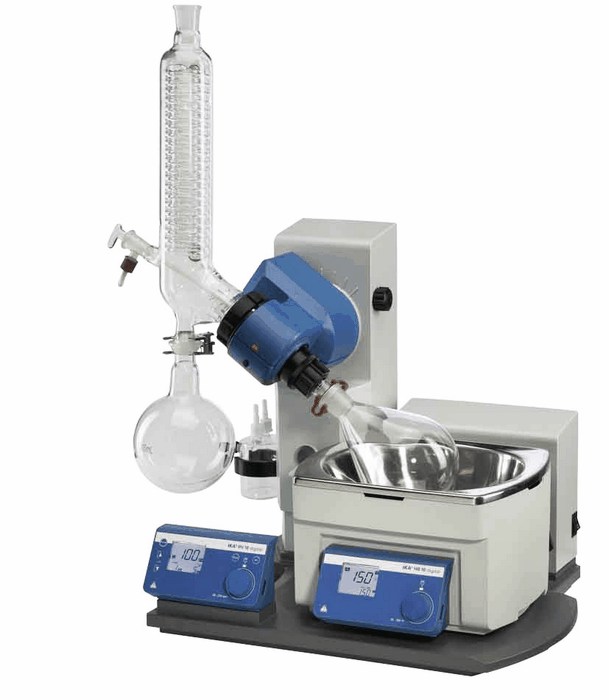 IKA Digital Rotary Evaporator With Vertical Safety Coated Glassware