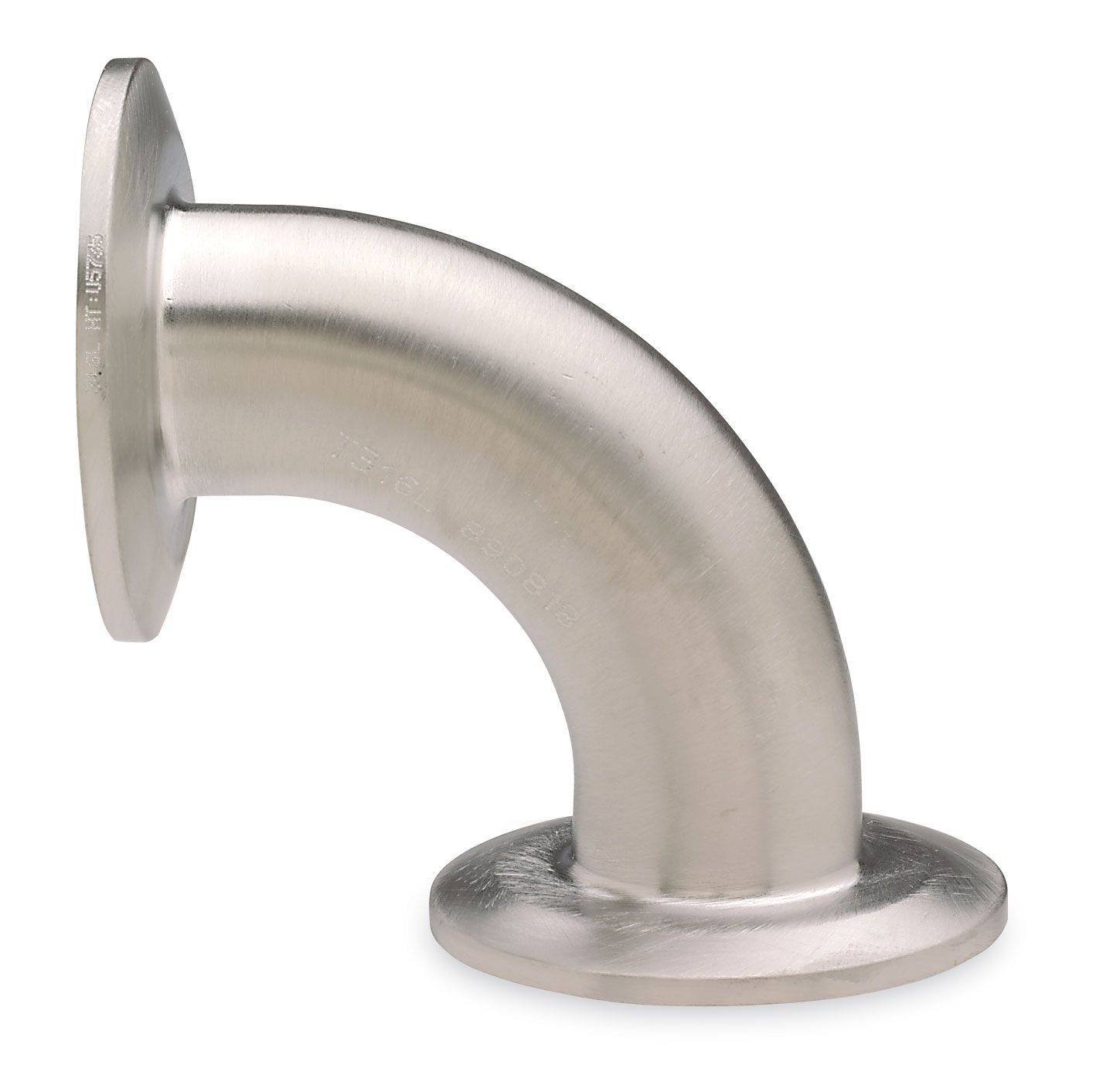 L Stainless Steel Asme Bpe Sanitary Clamp Elbow Ra Mechanical