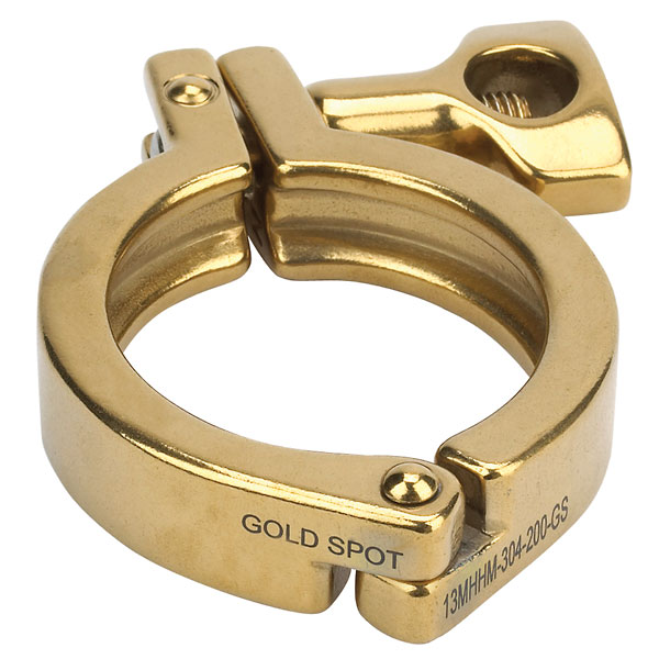 Wing Nut For Gold colored 304 SS Hinge Clamps from ColeParmer