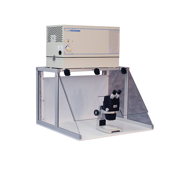 Fume Hood with Microscope Cut Out 110 VAC from ColeParmer Canada