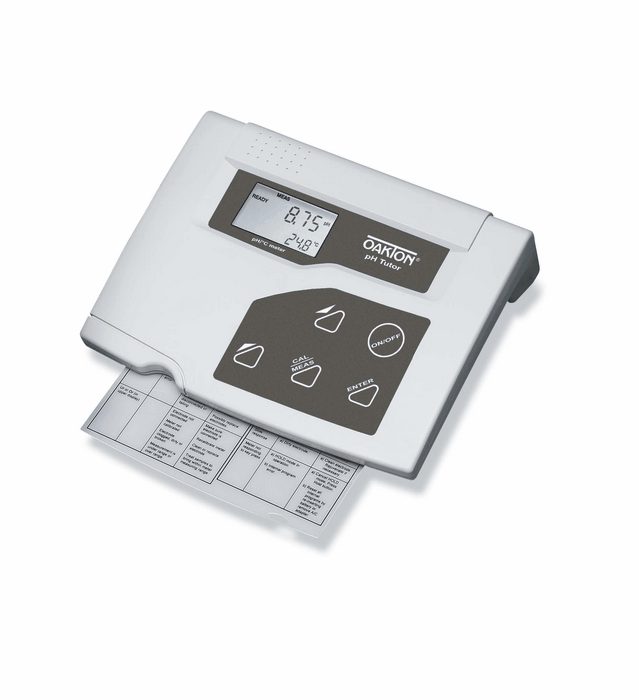 Oakton pH Tutor Benchtop Meter with Electrode from ColeParmer