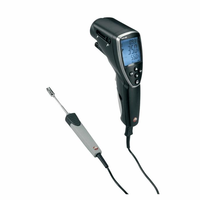 Testo 845 Advanced Infrared Thermometer without Optional Probes from ...