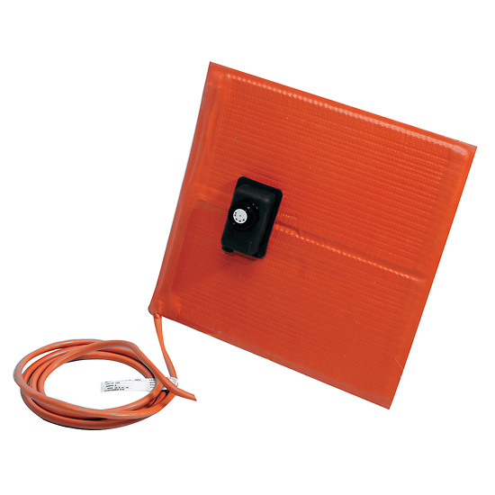 Silicone Heating Blanket w Controller for metals 6x12 120 V 180 W from