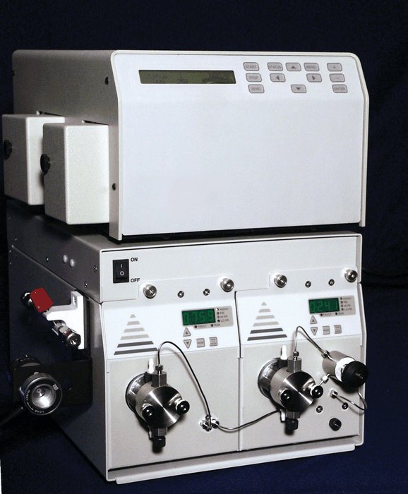 Binary Gradient System with variable wavelength UV Vis Detector from