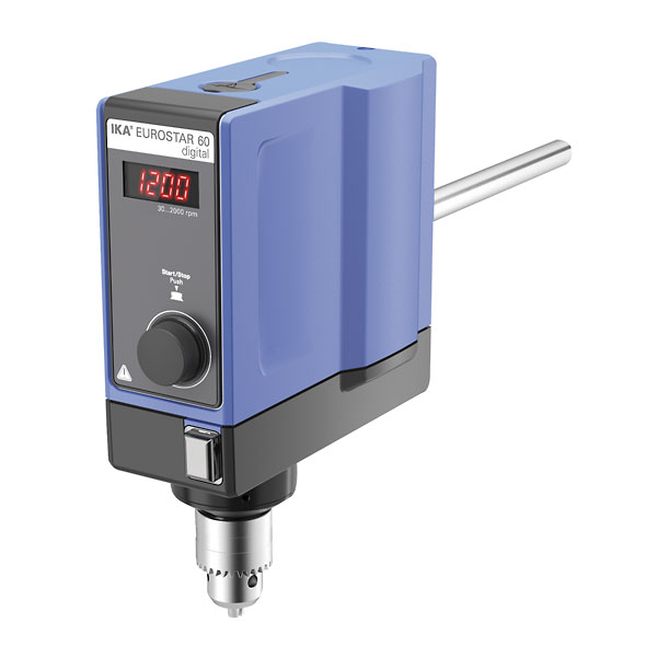 IKA Eurostar 60 Digital Mixer 30 to 2000 rpm 115 VAC from ColeParmer