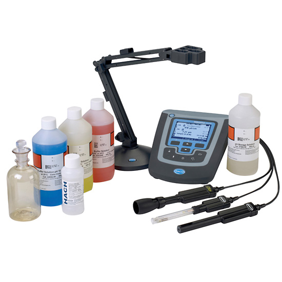 Hach HQ440d Digital pH Con LDO Benchtop Meter Kit from ColeParmer