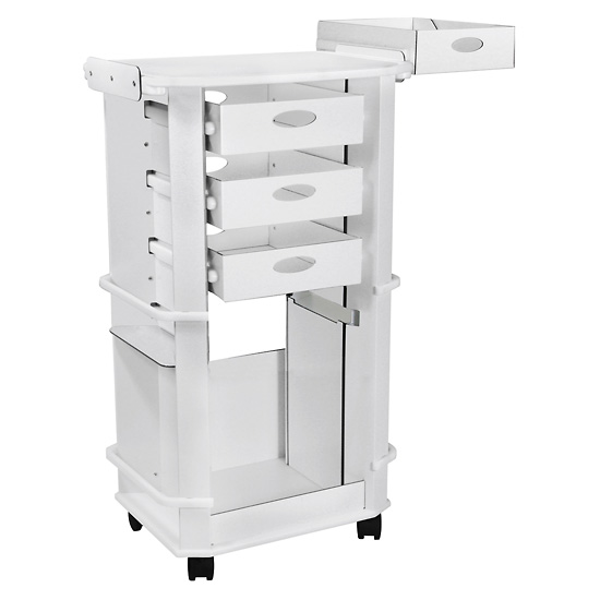 Cole Parmer Mobile Workstation Lab Utility Cart White from ColeParmer