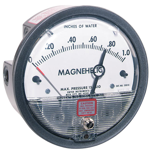 Adjustable Signal flag for Magnehelic Gauges from ColeParmer United