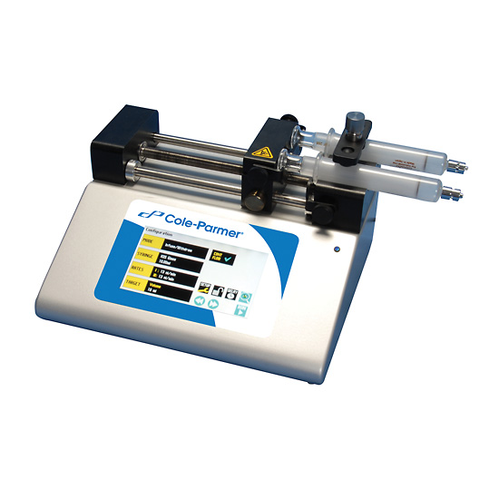 Cole Parmer Touchscreen Syringe Pump 2 Syringe Infuse Withdraw from