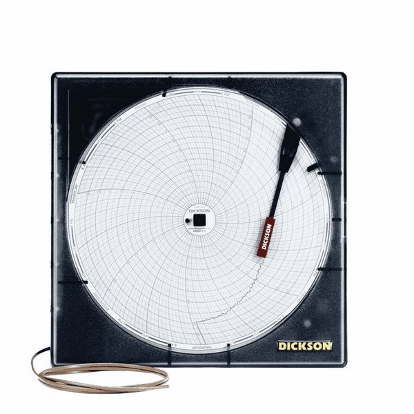 Dickson KT8P0 Temperature Chart Recorder Type K 8 dia from ColeParmer