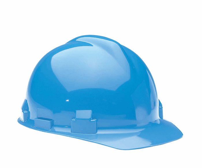 Hard Hat Blue with Ratchet Suspension 1 Pk from ColeParmer