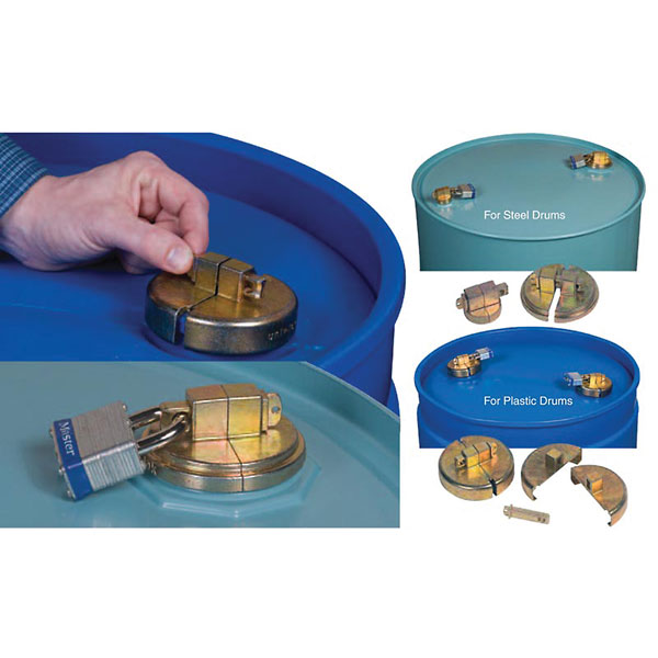 Justrite Drum Lock 2 NPT Lock Fitting for Plastic Drums from ColeParmer