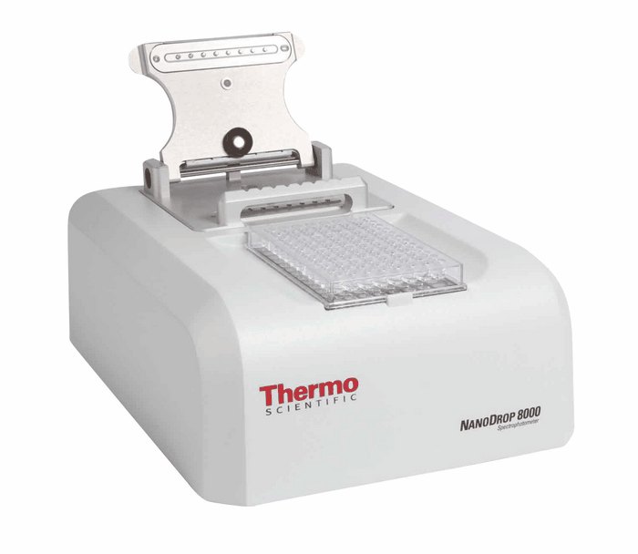 Thermo Scientific NanoDrop ND 8000 8 position Spectrophotometer from