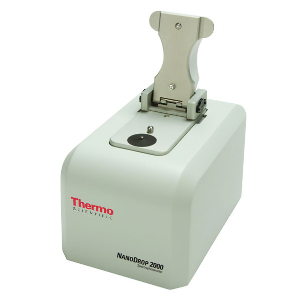 Thermo Scientific NanoDrop ND 2000c Spectrophotometer with Cuvette from
