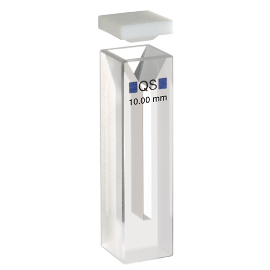 Jenway Quartz Semi micro Cuvette 1 mL 10 mm path from ColeParmer