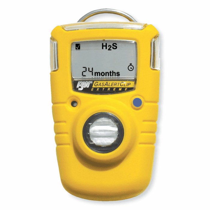 Gasalertclip Extreme Personal Monitor Hydrogen Sulfide H2s 2 Year From Cole Parmer 3693