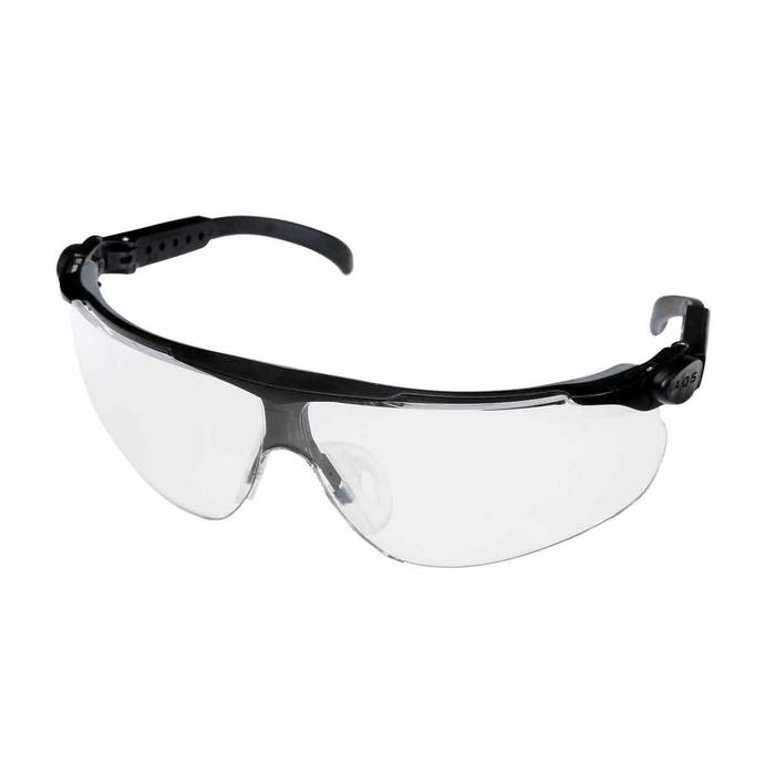 3M Maxim Safety Glasses Black Frame Clear Lens from ColeParmer