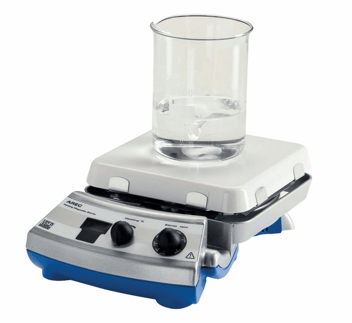 Velp F20500050 Digital Ceramic Stirring Hot Plate with Timer 240V from