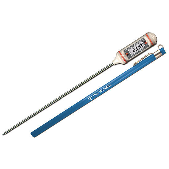 Digi Sense Calibrated Long Stem Thermometer 11 5 L 58 to 572F 50 to