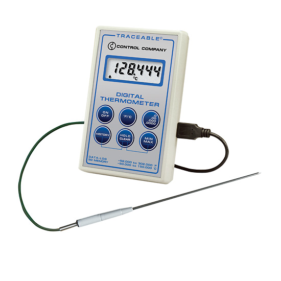 Control Company 4000 Scientific Thermistor Thermometer USB NIST Traceable Cert from ColeParmer