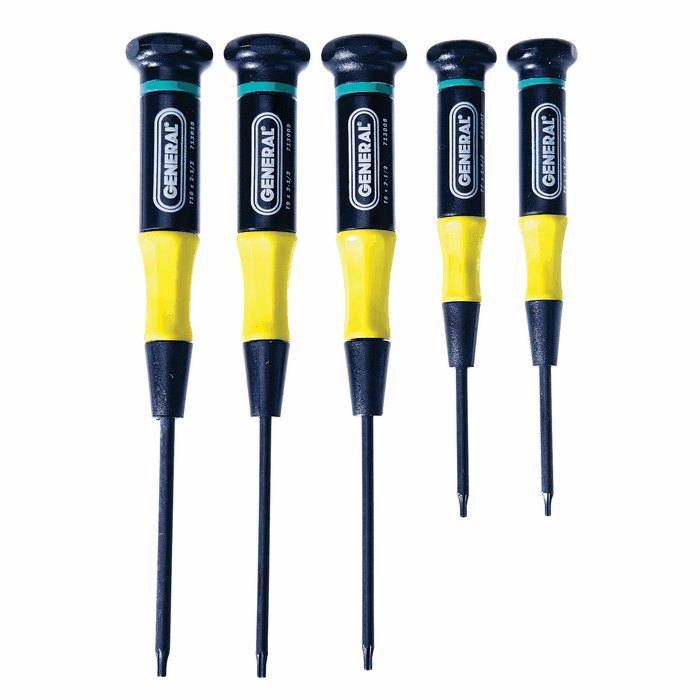 UltraTech 5 Piece Precision Torx Screwdriver Set from ColeParmer